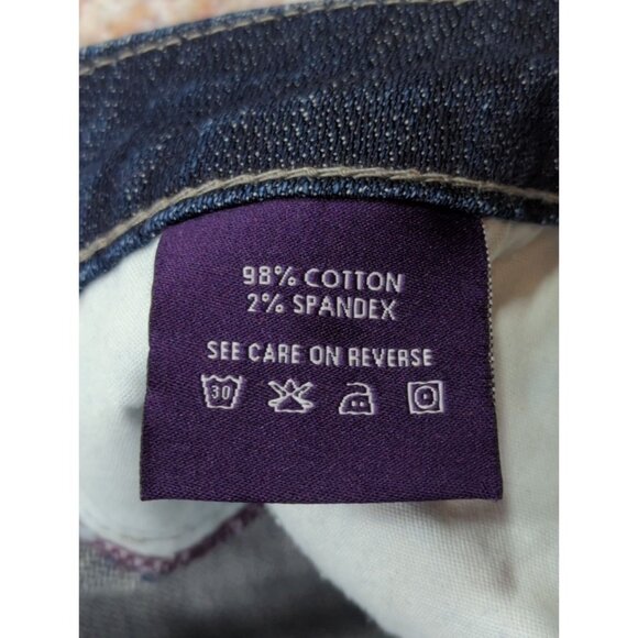 Vigoss Collection The Miami Bootcut Jeans Womens size 3/4 Light Distress - Picture 7 of 12